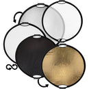 Impact 5-in-1 Collapsible Circular Reflector with Handles (22")