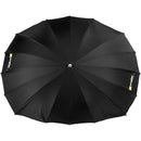Angler ParaSail Parabolic Umbrella (White with Removable Black/Silver, 45")