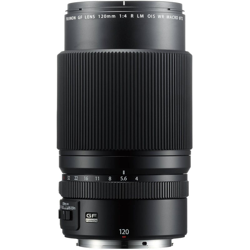 FUJIFILM GF 120mm f/4 Macro R LM OIS WR Lens with UV Filter Kit