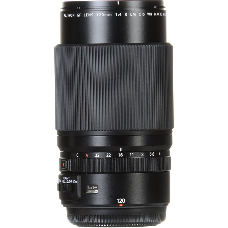 FUJIFILM GF 120mm f/4 Macro R LM OIS WR Lens with UV Filter Kit