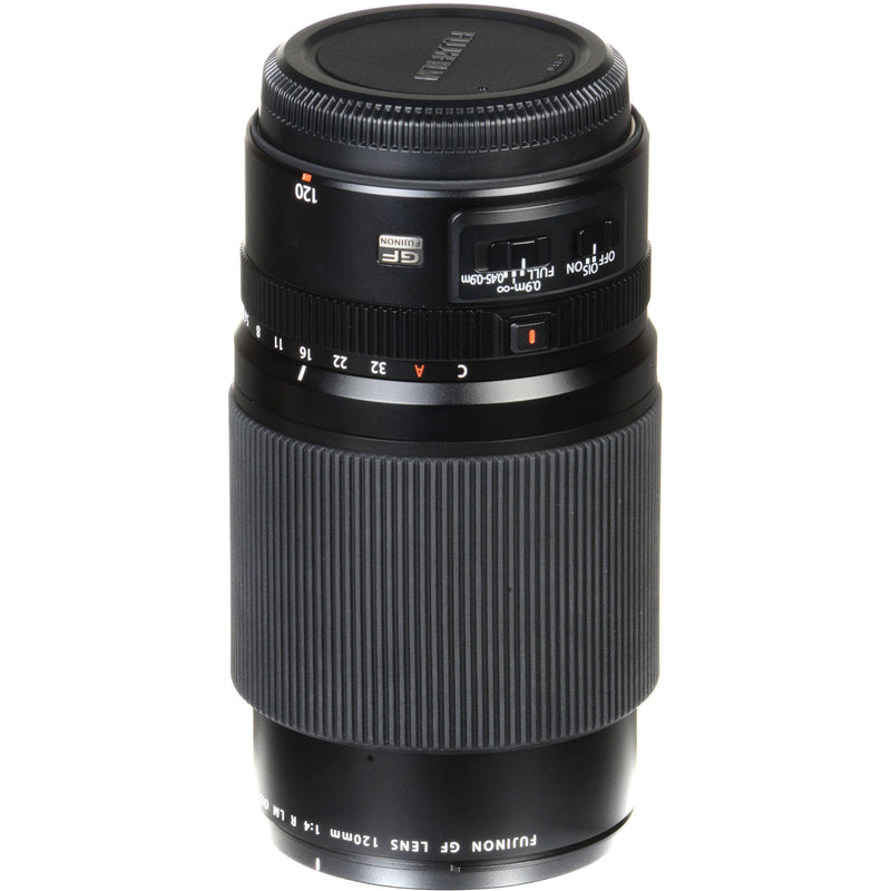 FUJIFILM GF 120mm f/4 Macro R LM OIS WR Lens with UV Filter Kit