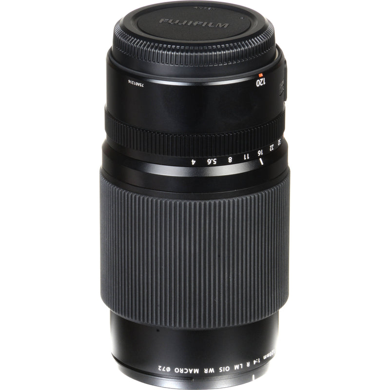 FUJIFILM GF 120mm f/4 Macro R LM OIS WR Lens with UV Filter Kit