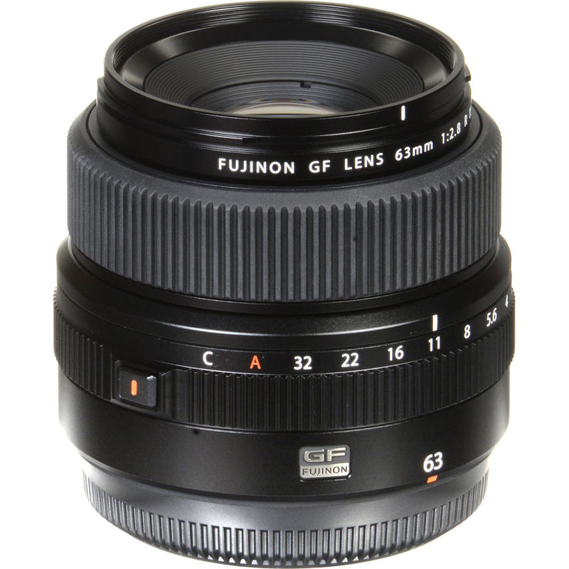 FUJIFILM GF 63mm f/2.8 R WR Lens with UV Filter Kit