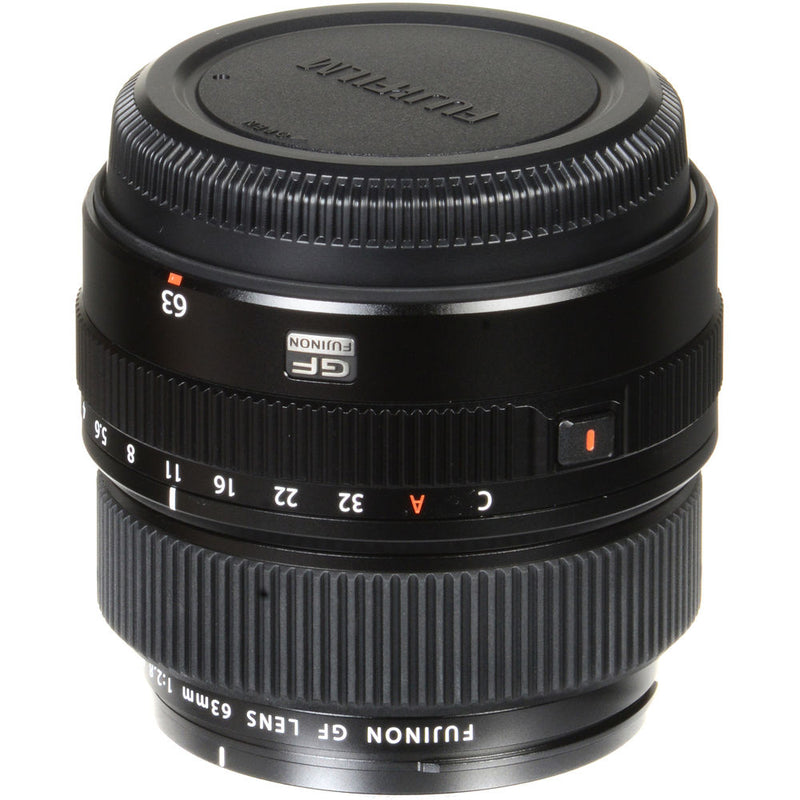 FUJIFILM GF 63mm f/2.8 R WR Lens with UV Filter Kit