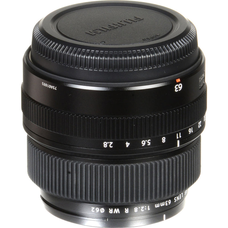 FUJIFILM GF 63mm f/2.8 R WR Lens with UV Filter Kit