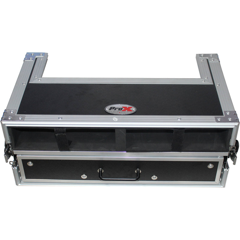 ProX X-2WM2DR Wireless Mic-System Case with 2U Rack Drawer