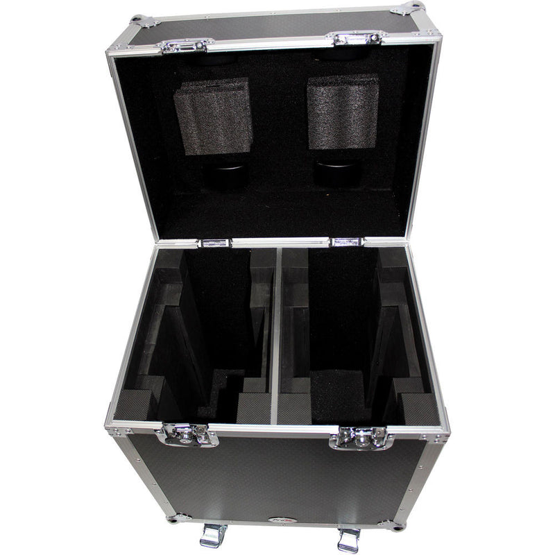 ProX 140 Style Flight Case for Two Moving Head Lights