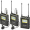 Saramonic UWMIC9 RX9 + TX9 + TX9, 96-Channel Digital UHF Wireless Dual Lavalier Mic System (514 to 596 MHz)