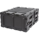 SKB 20" Static Shock Rack Transport Case (4 RU, Black)