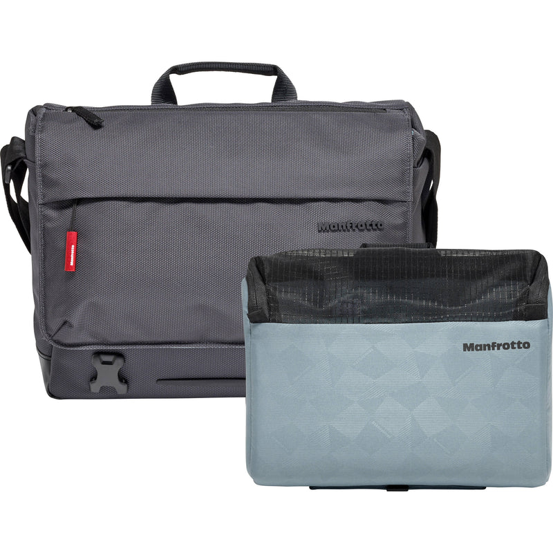 Manfrotto Lifestyle Manhattan Speedy-10 Camera Messenger Bag (Gray)