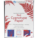 Cyanotype Store Cyanotype Paper (8 x 10", Cherry Red, 12 Sheets)