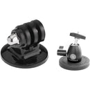 BHPV RigWheels RMH1 RigMount & 1/4"-20 GoPro-Type Tripod Adapter Kit