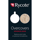 Rycote Overcovers Advanced, Wind Covers & Adhesive Mounts for Lavalier Mics (Beige)