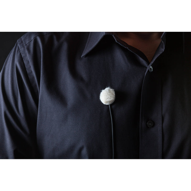 Rycote Overcovers Advanced, Wind Covers & Adhesive Mounts for Lavalier Mics (White)