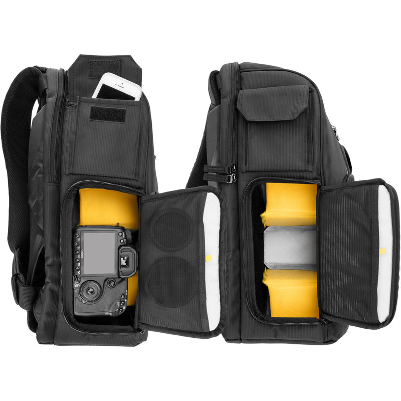 Ruggard Lynx 45 SlingPack for DSLR and 13" Laptop (Black, Small)