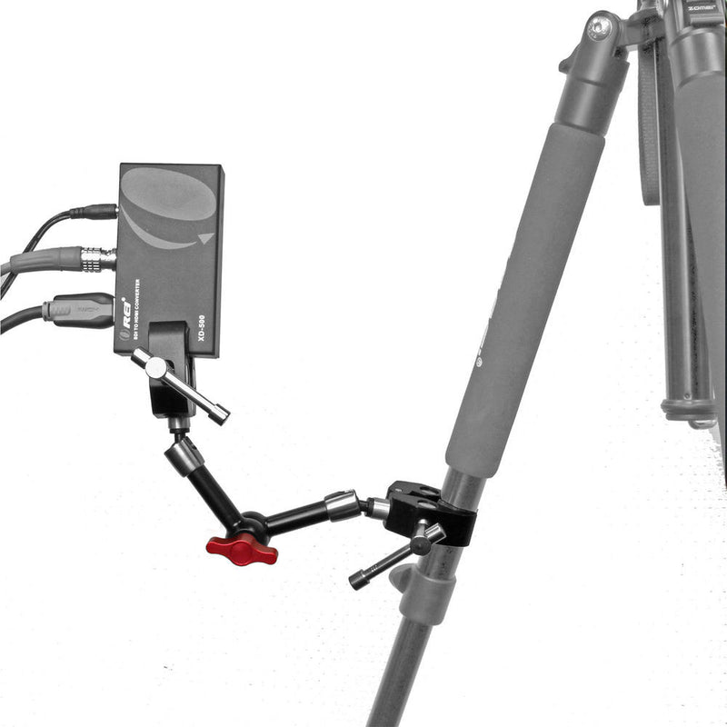 GyroVu 7" Heavy-Duty Articulated Arm Monitor Mount with Dual Adjustable Clamp Mounts