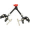 GyroVu 11" Heavy-Duty Articulated Arm Monitor Mount with Dual Adjustable Clamp Mounts