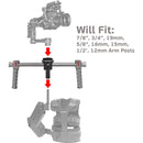GyroVu Universal DJI Ronin-M/MX Armpost Adaptor for Glidecam and Tiffen Stabilizers