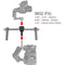 GyroVu Universal DJI Ronin-M/MX Armpost Adaptor for Glidecam and Tiffen Stabilizers