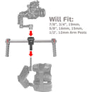 GyroVu Universal DJI Ronin Armpost Adaptor for Glidecam and Tiffen Stabilizers