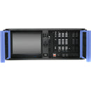 iStarUSA D-407LSE-BL-TS859 4-Bay 4U Rackmount Chassis with 8" Touch Screen LCD
