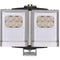 Raytec VARIO2 Medium Range Double Panel White Light Illuminator with Adaptive Illumination (Silver)