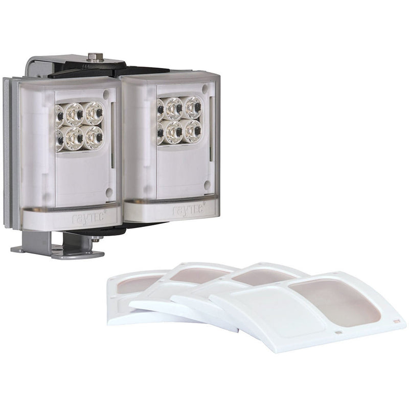 Raytec VARIO2 Medium Range Double Panel White Light Illuminator with Adaptive Illumination (Silver)