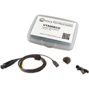 Voice Technologies VT500ECO Omnidirectional Miniature Lavalier Microphone Economy Package (TA5F Connector for Lectrosonics, Black)