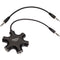 Xuma 5-Way Headphone Splitter (Black)