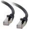 C2G CAT6 Snagless Shielded STP Ethernet Network Patch Cable (1', Black)