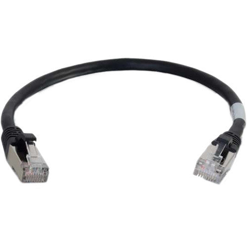 C2G CAT6 Snagless Shielded STP Ethernet Network Patch Cable (1', Black)