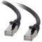C2G CAT6 Snagless Shielded STP Ethernet Network Patch Cable (2', Black)