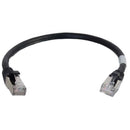 C2G CAT6 Snagless Shielded STP Ethernet Network Patch Cable (2', Black)