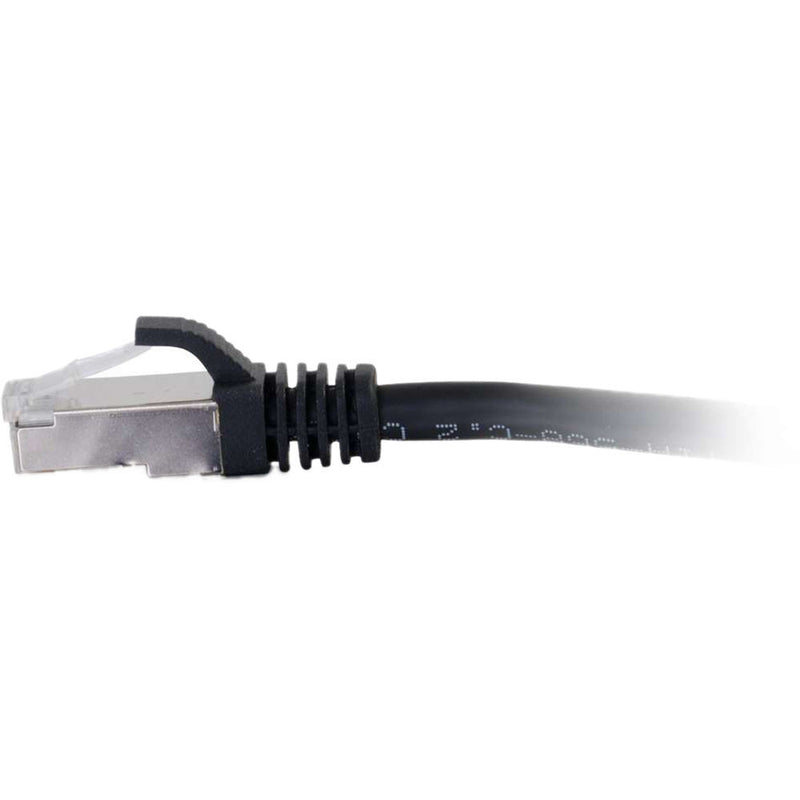 C2G CAT6 Snagless Shielded STP Ethernet Network Patch Cable (2', Black)