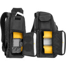 Ruggard Lynx 55 SlingPack for DSLR and 15" Laptop (Black, Medium)