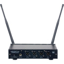 VocoPro Quad B3 UHF Hybrid Wireless Headset & Lapel Microphone System