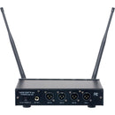 VocoPro Quad B4 UHF Hybrid Wireless Headset & Lapel Microphone System