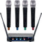 VocoPro Quad H1 UHF Hybrid Wireless Handheld Microphone System