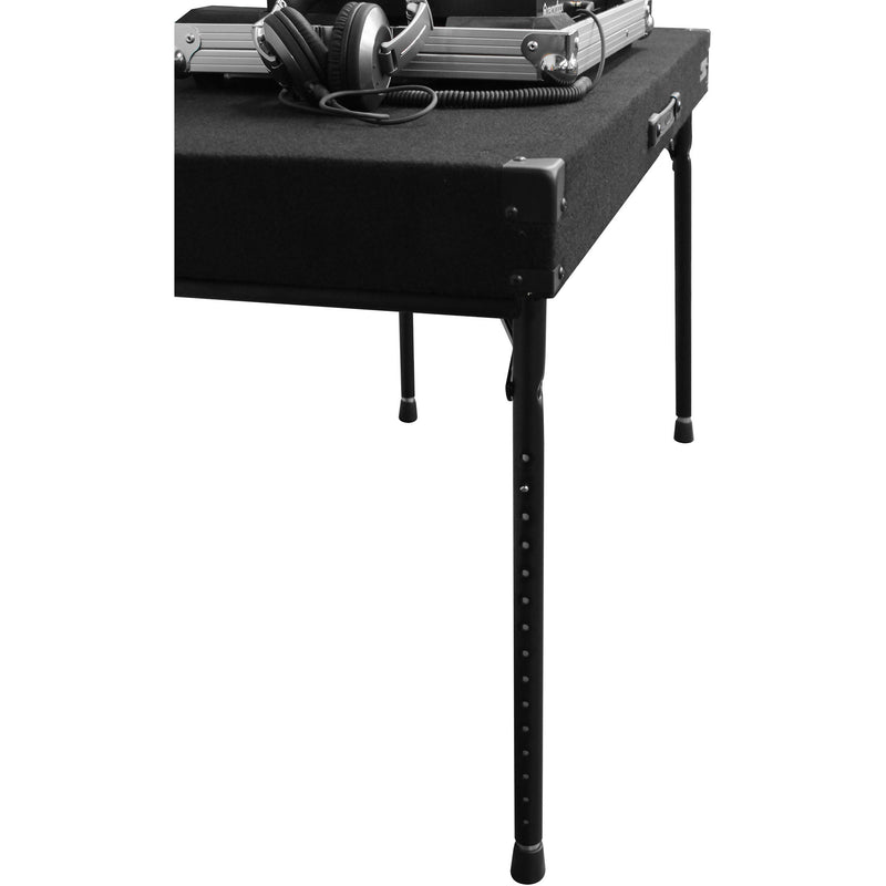 Odyssey Innovative Designs CTBC2048 DJ Work Table with Adjustable Folding Legs