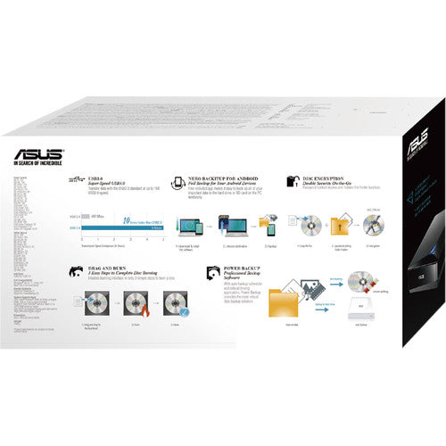 ASUS BW-16D1X-U External Blu-ray Drive
