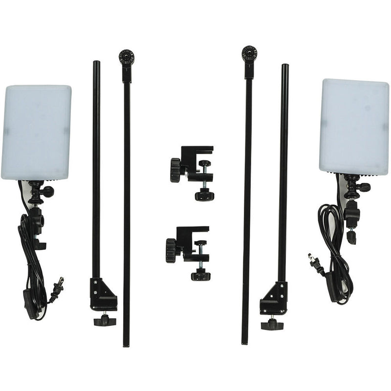 Smith-Victor LED Copy Light Set with Adjustable Arms