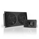 AC Infinity AIRPLATE T7 A/V Cabinet Dual-Fan Cooling System
