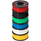 Afinia Premium Plus 1.75mm ABS Filament 6-Pack (6 x 2.2 lb, Black / Blue / Green / Red / White / Yellow)