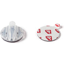 Rycote Overcovers Advanced, Wind Covers & Adhesive Mounts for Lavalier Mics (White)