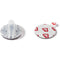 Rycote Overcovers Advanced, Wind Covers & Adhesive Mounts for Lavalier Mics (White)