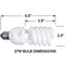 ALZO CFL Photo Light Bulb (27W, 120V)