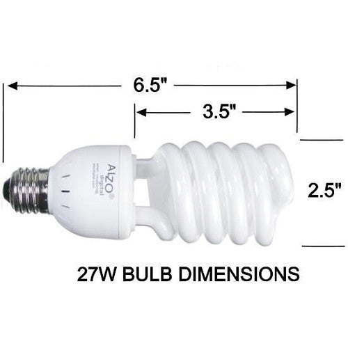 ALZO CFL Photo Light Bulb (27W, 120V)