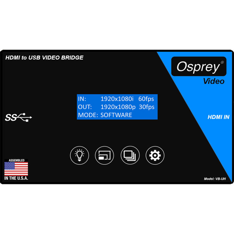 Osprey VB-UH USB Video Bridge Capture Device