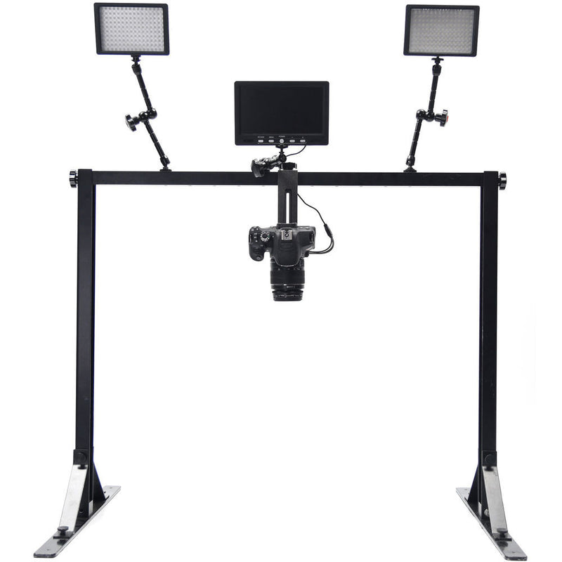 Glide Gear Overhead Tabletop Camera Platform with Adjustable Mounting Sled