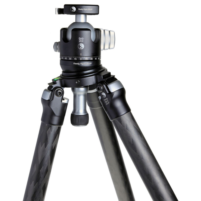 Really Right Stuff TA-3 Leveling Base with Short Handle and Platform with 3/8"-16 Stud